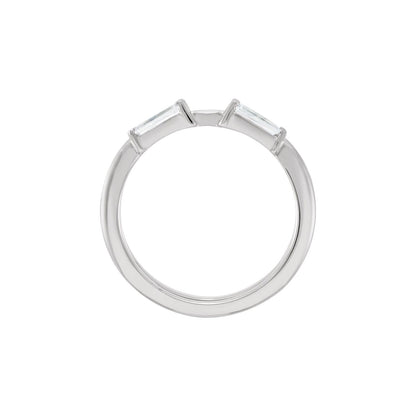 1/2 CTW Natural Diamond Ring Guard