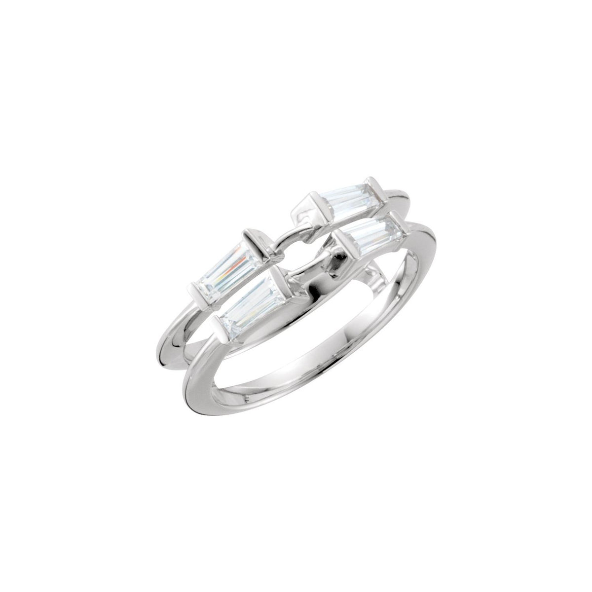 1/2 CTW Natural Diamond Ring Guard