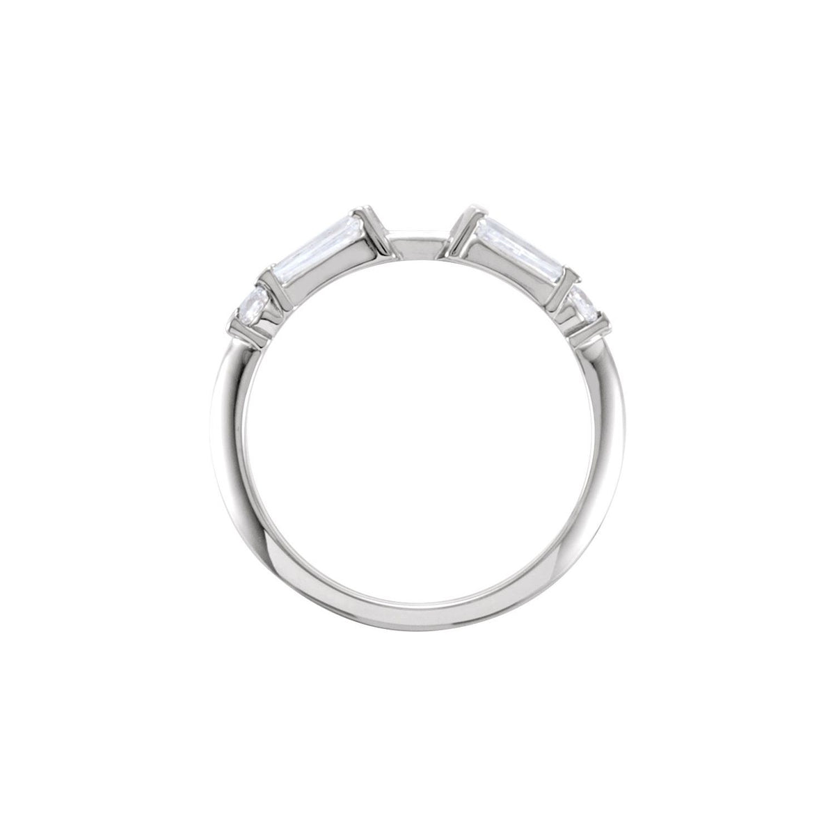 1/2 CTW Natural Diamond Ring Guard, Style 2