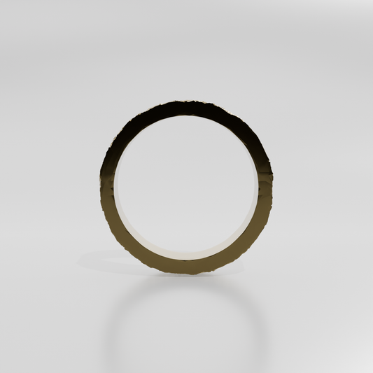 Gold Pendant, yellow front