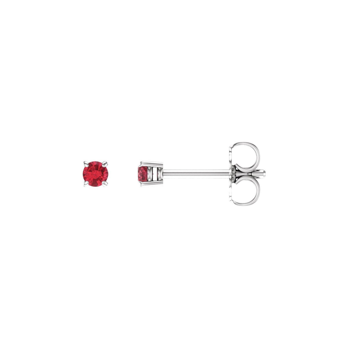 Natural Ruby Earrings