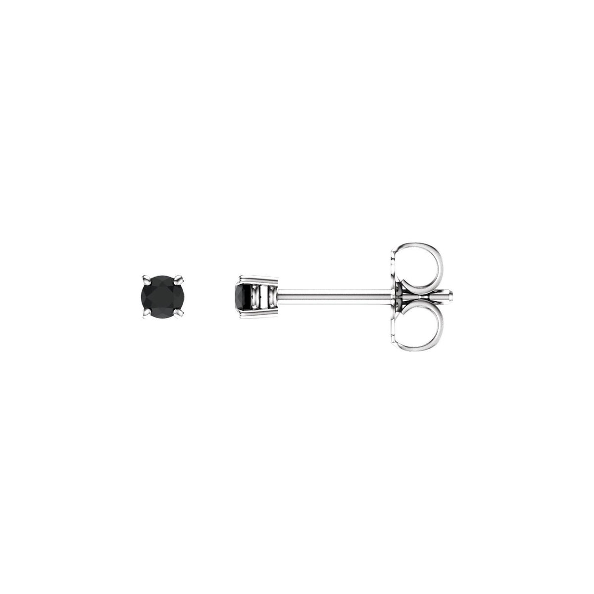 Natural Black Onyx Earrings