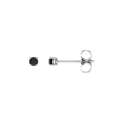 Natural Black Onyx Earrings
