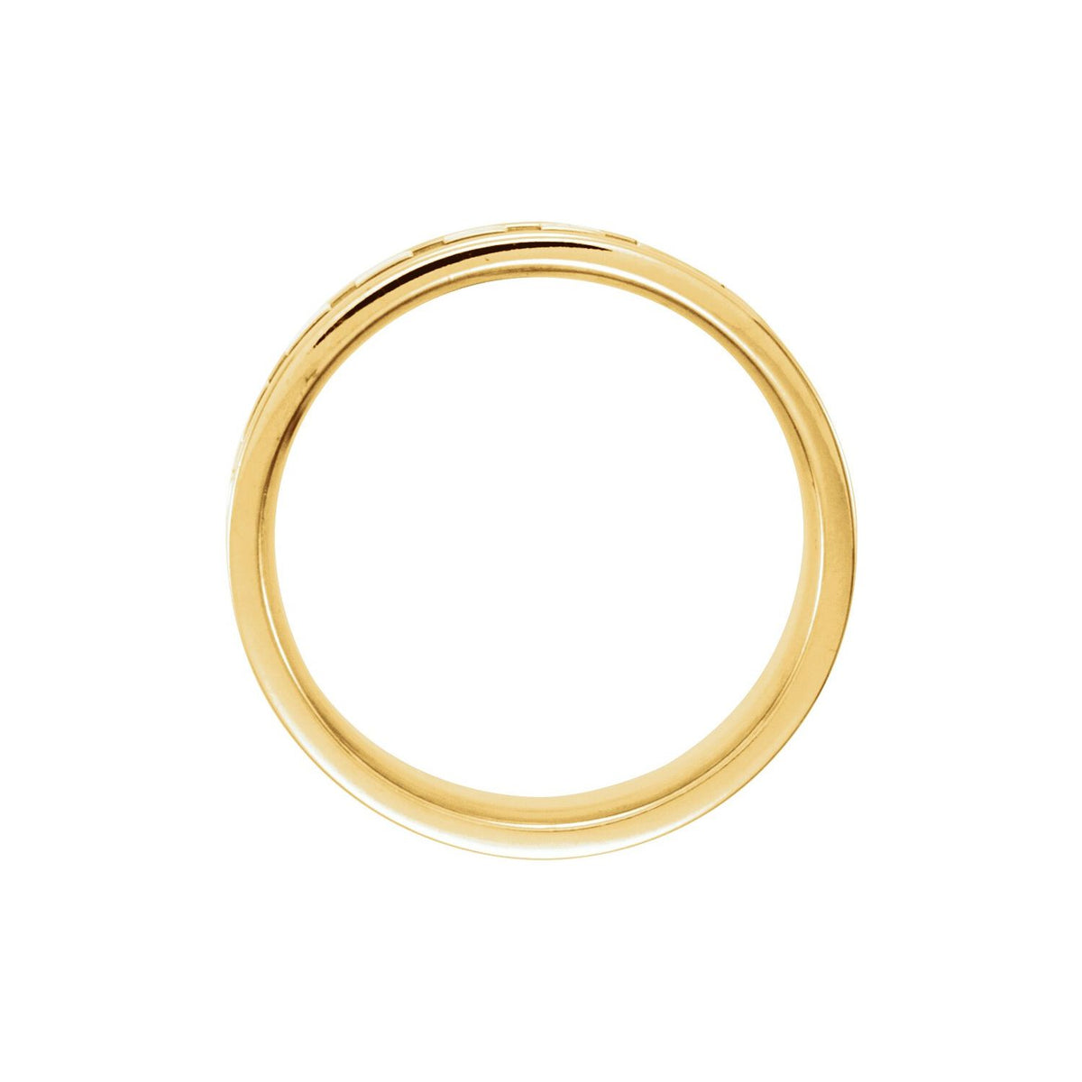 14K Yellow Gold Design Band
