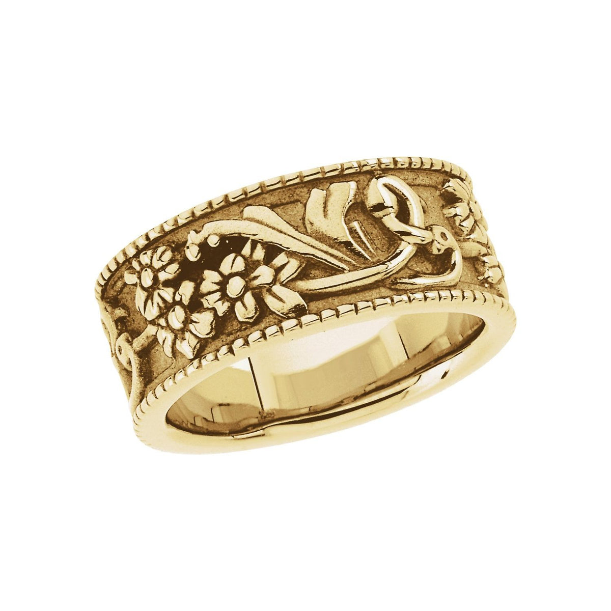 Floral Band, 8.75 mm