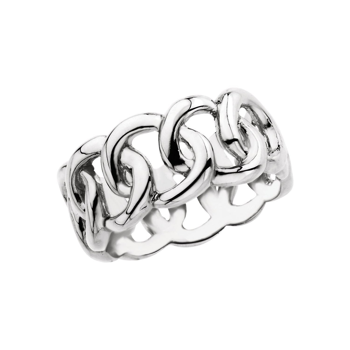 Platinum Link Design Band