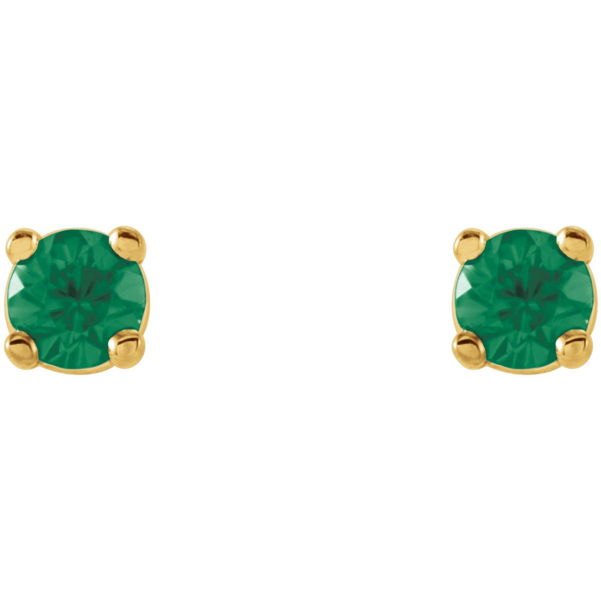 Natural Emerald Earrings