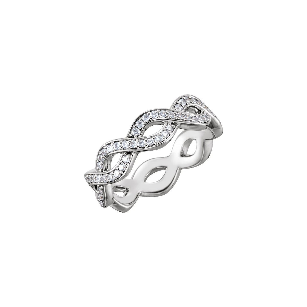3/8 CTW Natural Diamond Eternity Band