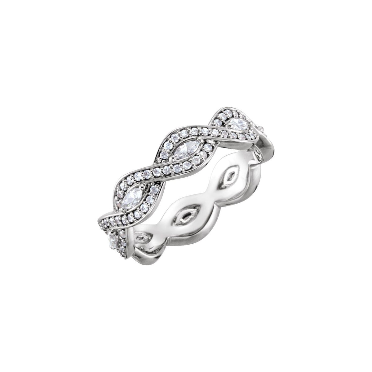 9/10 CTW Natural Diamond Eternity Band, 5.4 mm