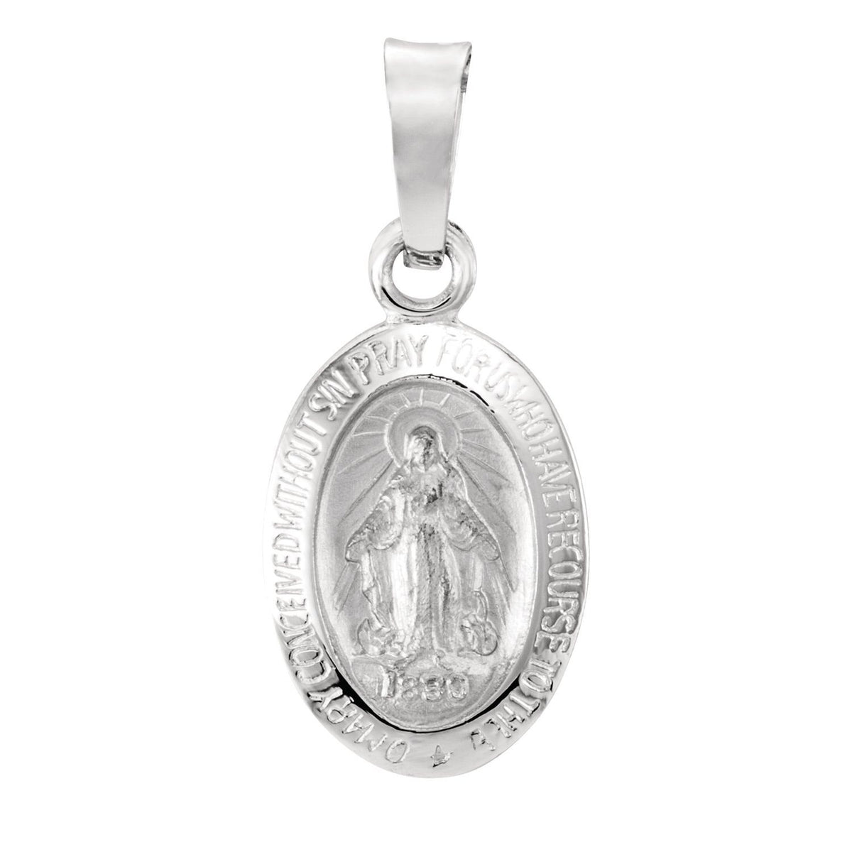 23x16 mm Oval Miraculous Medal