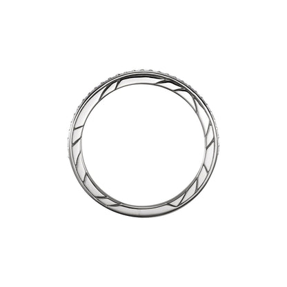 1/8 CTW Natural Diamond Anniversary Band, Sculptural