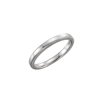 Band, 2.4 mm, Solitaire Engagement