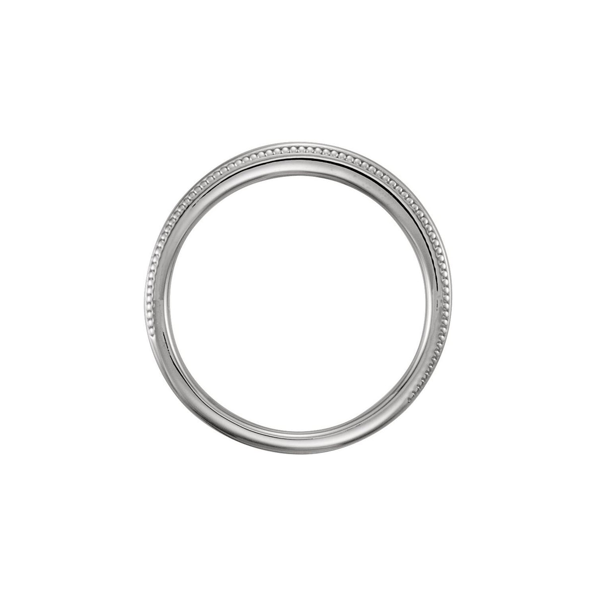 Band, 2.4 mm, Solitaire Engagement