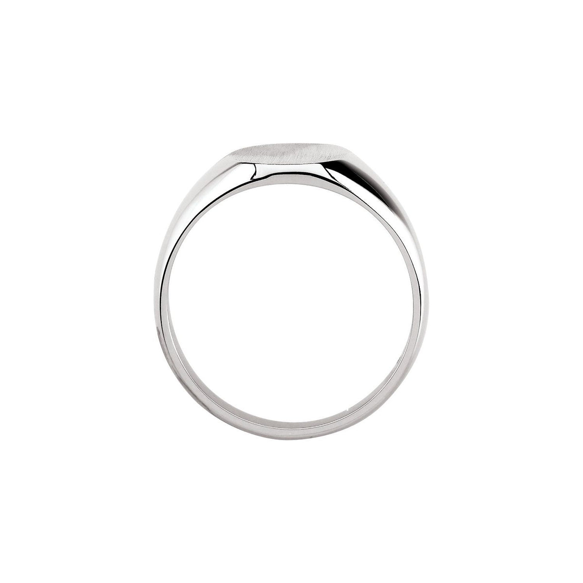 Oval Signet Ring, 14 x 10 mm