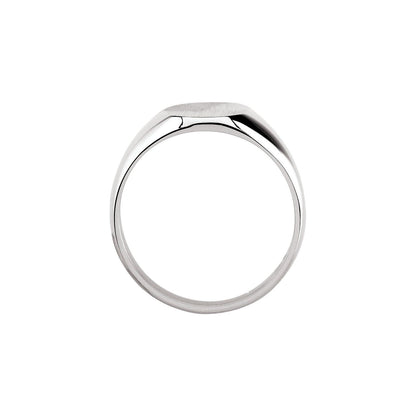 Oval Signet Ring, 14 x 10 mm