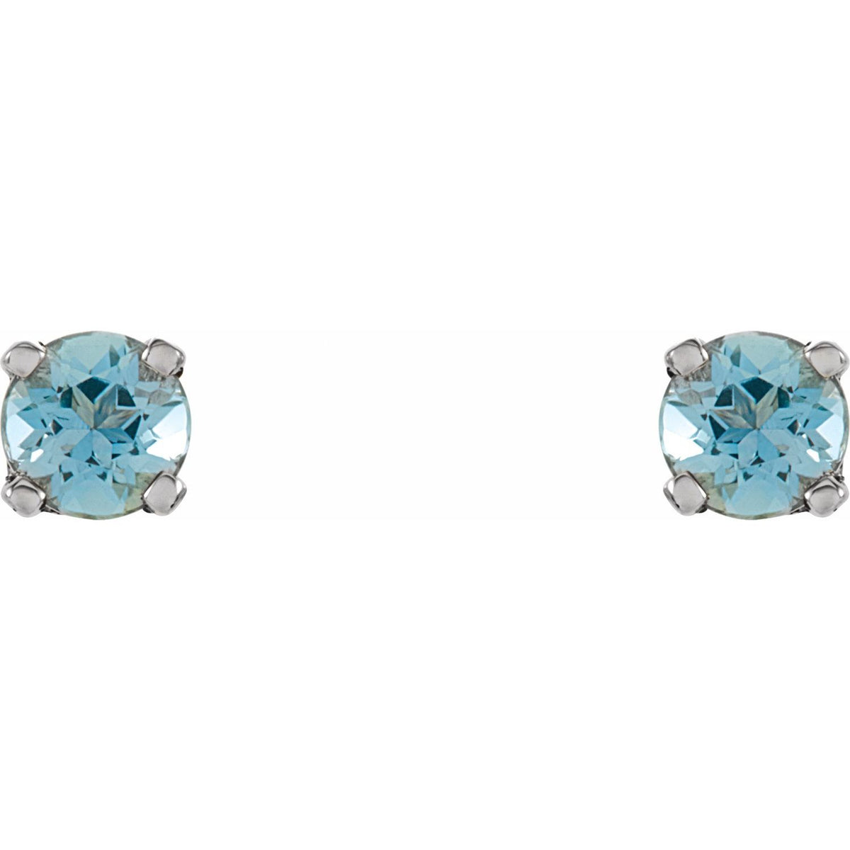 Natural Aquamarine Youth Earrings