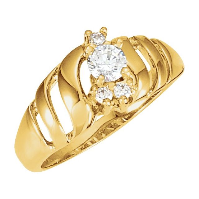 Band, 2.5 mm, Accented Engagement