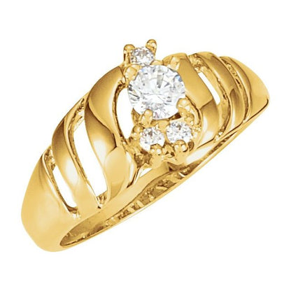 Band, 2.5 mm, Accented Engagement