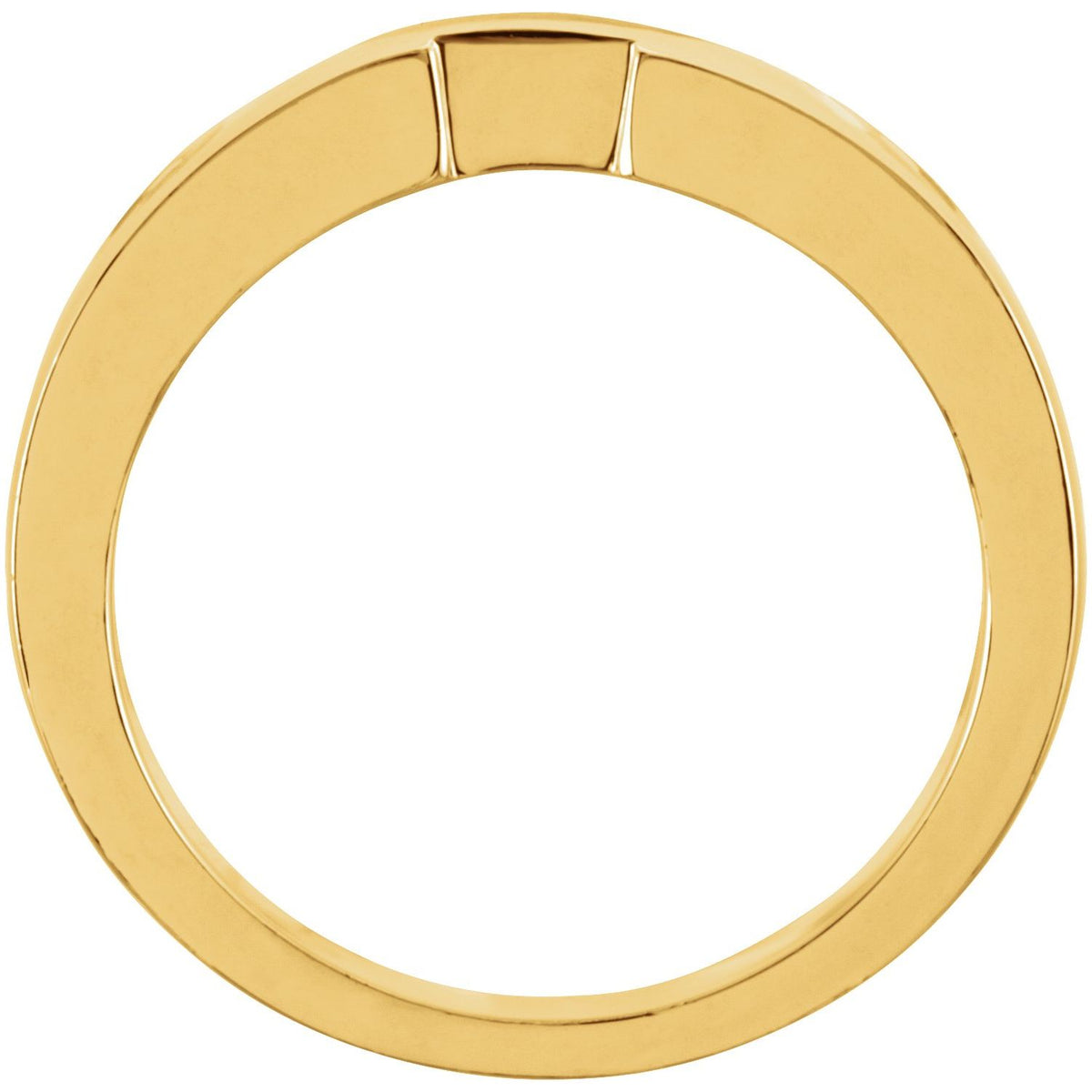 Band for 4x4 mm Square Ring
