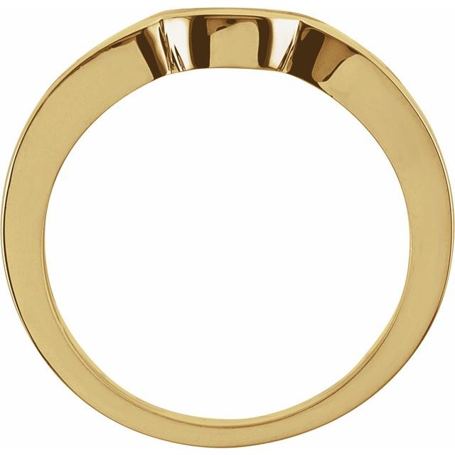 Band, 1.9 mm, Channel-Set Three-Stone Engagement