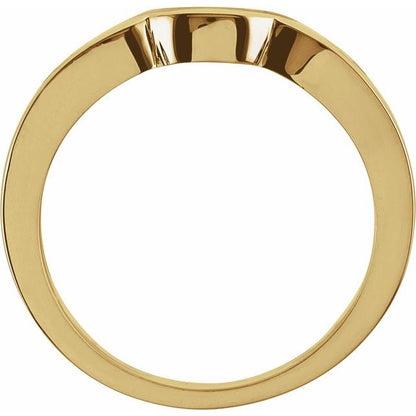 Band, 1.9 mm, Channel-Set Three-Stone Engagement