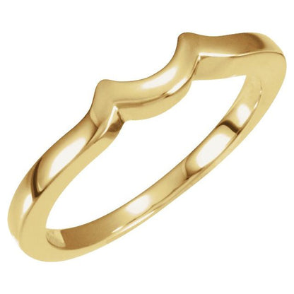 Band, 1.9 mm, Channel-Set Three-Stone Engagement