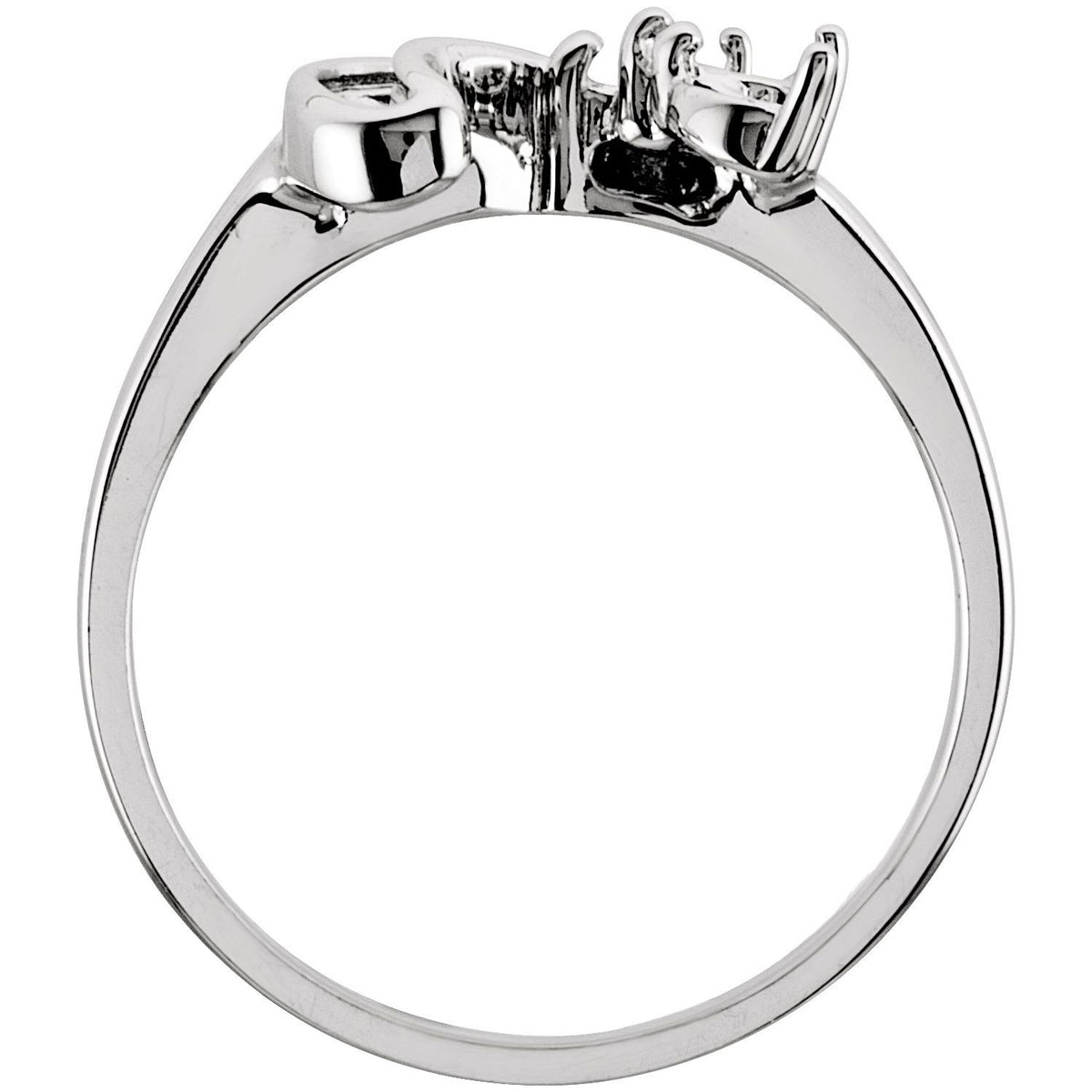 14K Yellow Gold Natural Blue Sapphire & .07 CTW Natural Diamond Ring