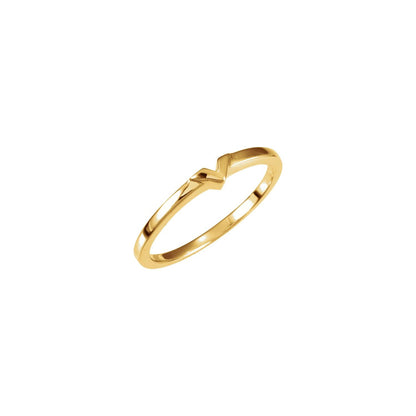 14K Yellow Gold Matching Band, 2.8 mm