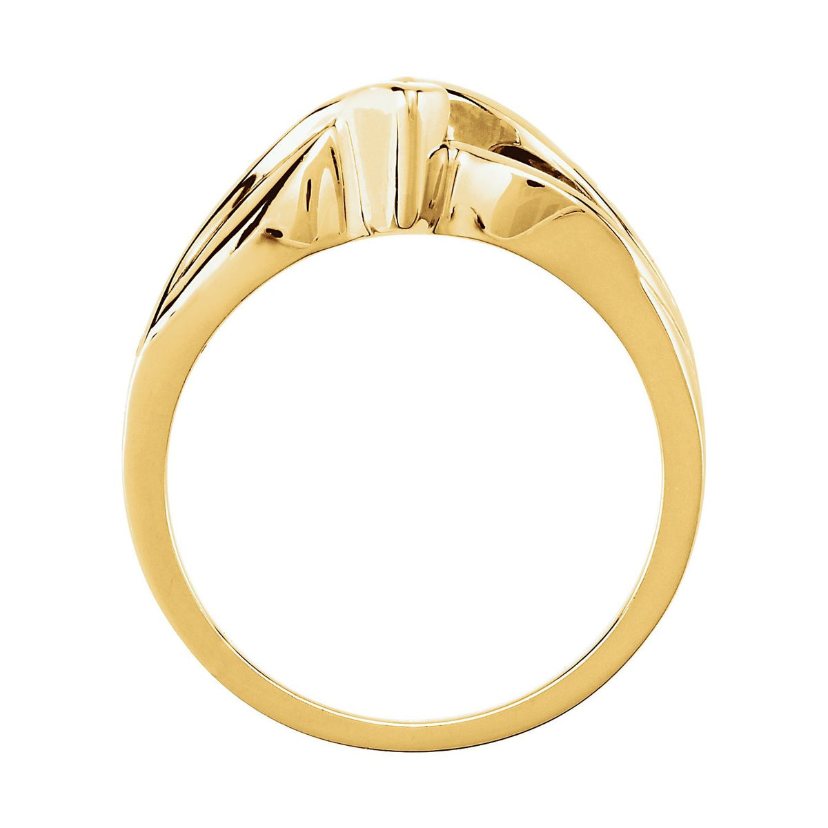 Band, 2.4 mm, Channel-Set Accented Engagement