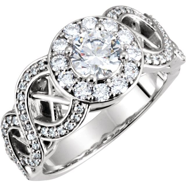 Band, Halo-Style Infinity-Inspired Engagement