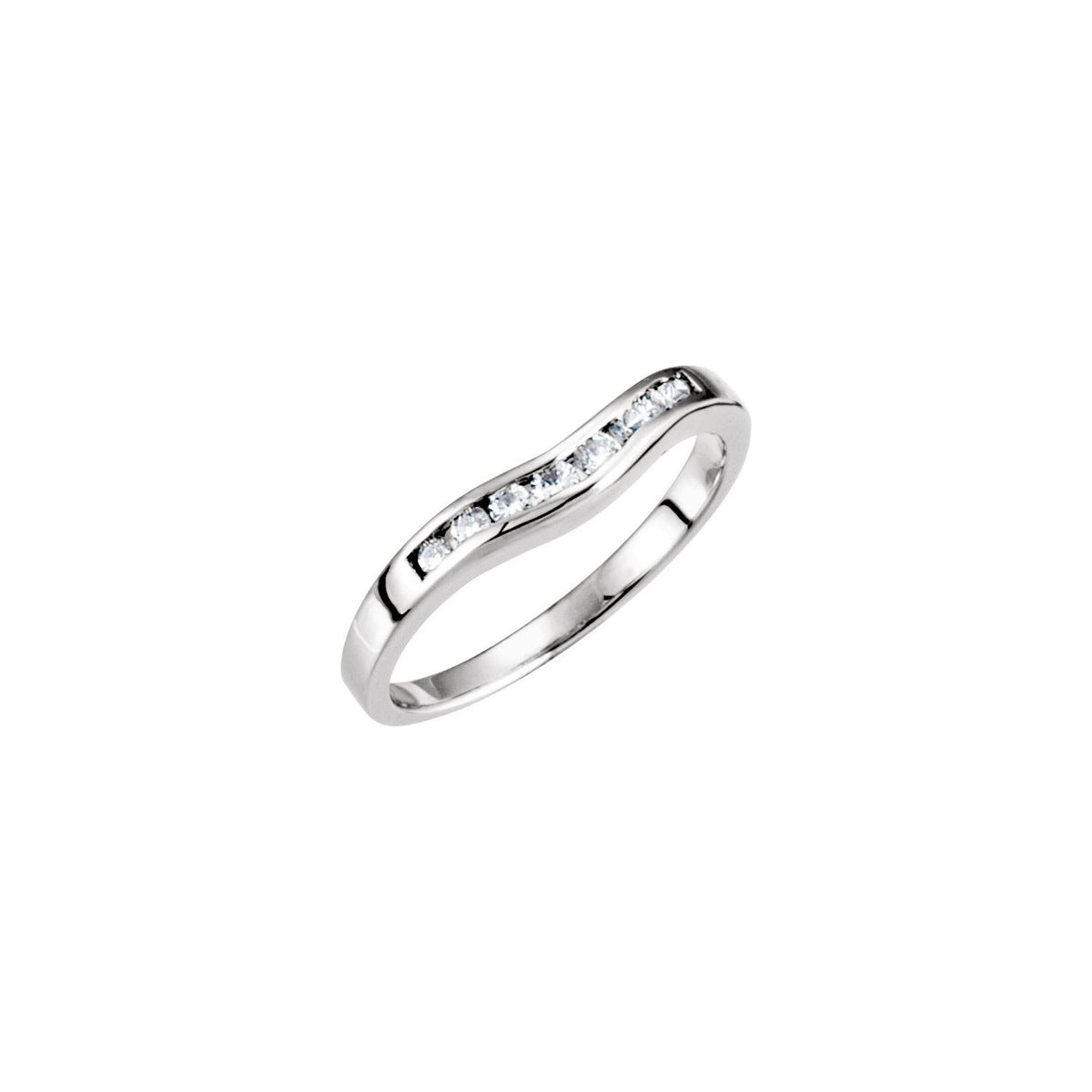 14K Yellow Gold 1/6 CTW Natural Diamond Band, 3.1 mm