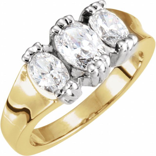 Band for 7x5 mm Oval Ring