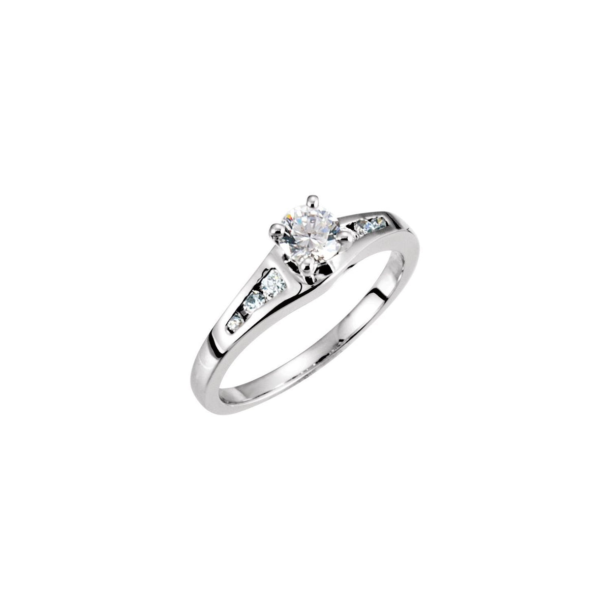14K Yellow Gold 1/6 CTW Natural Diamond Band, 3.1 mm