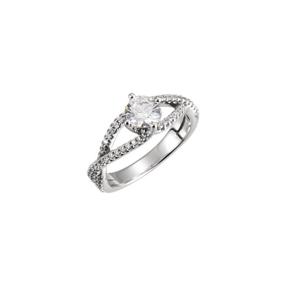 Platinum 1/5 CTW Natural Diamond Band