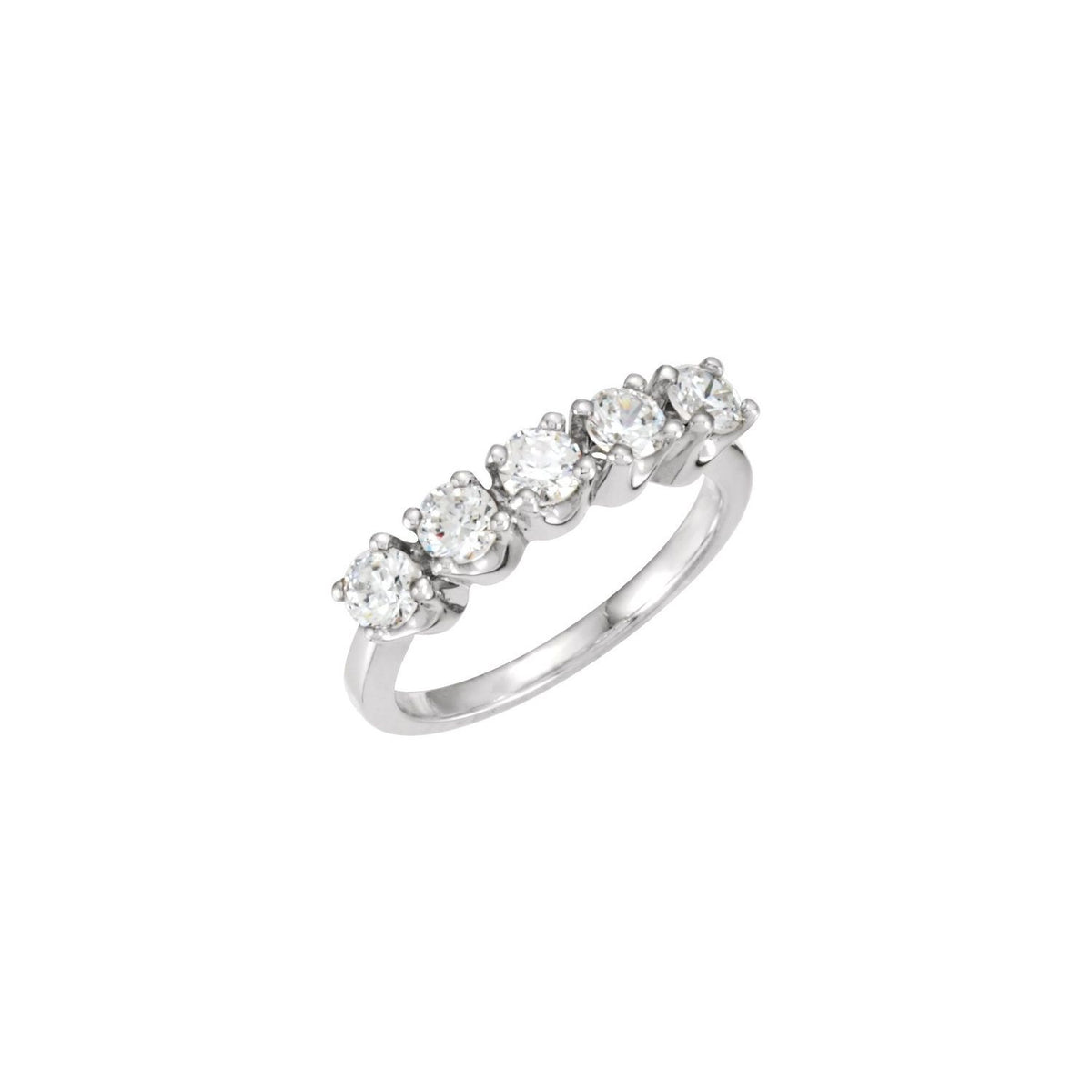 1/2 CTW Natural Diamond Anniversary Band, 3.4 mm
