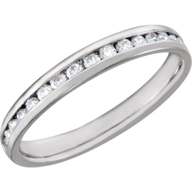 1/3 CTW Natural Diamond Band, 3.2 mm