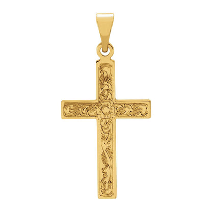 25.9x12 mm Cross Pendant, 25.9 x 12 mm