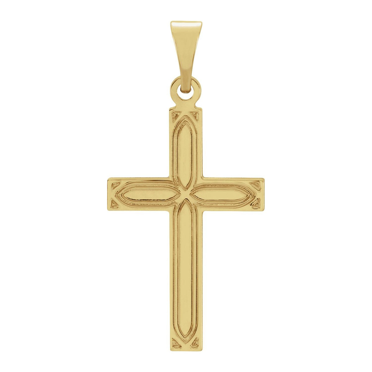 Cross Pendant, 36.8 x 17.7 mm
