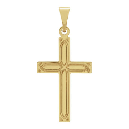 Cross Pendant, 36.8 x 17.7 mm