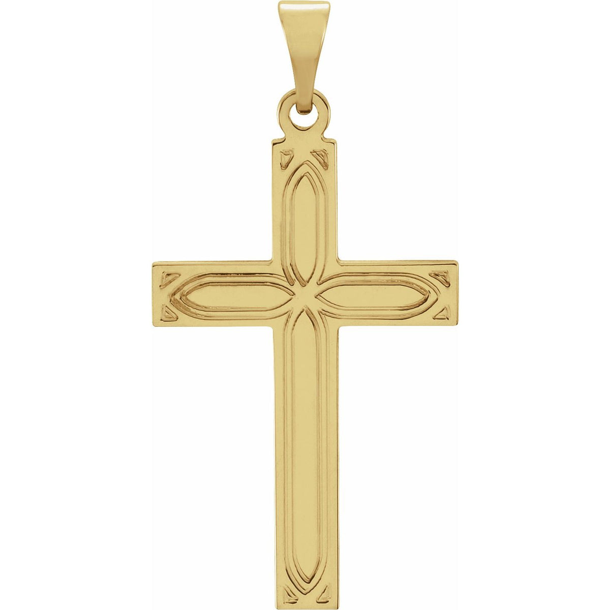 Cross Pendant, 36.8 x 17.7 mm
