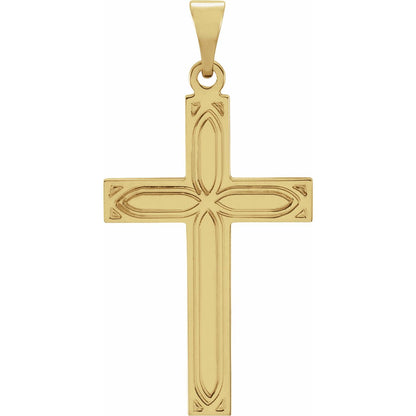 Cross Pendant, 36.8 x 17.7 mm