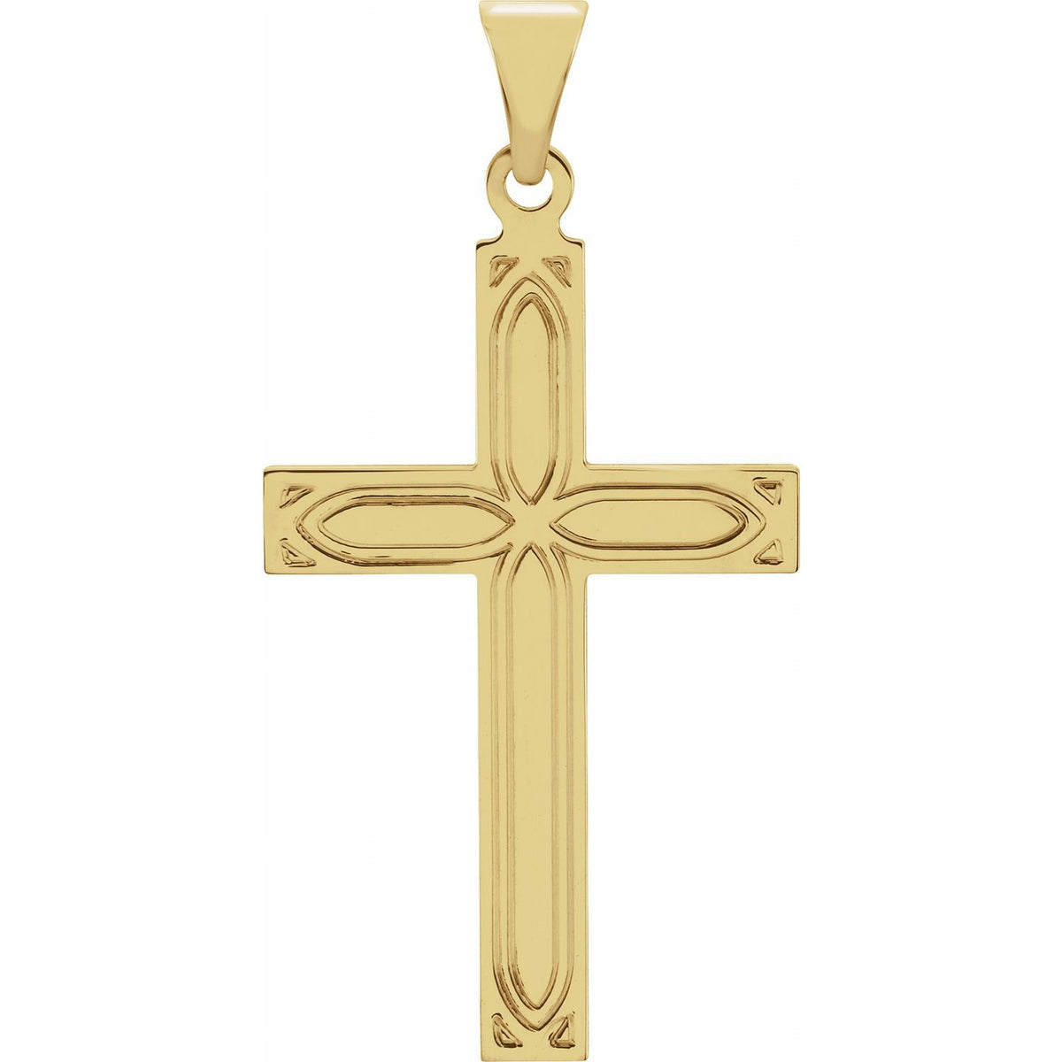 Cross Pendant, 36.8 x 17.7 mm