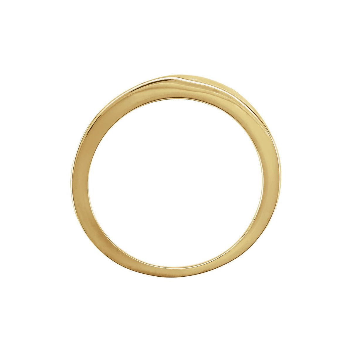 14K Yellow Gold Band, 2.2 mm