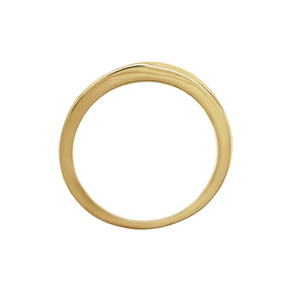 14K Yellow Gold Band, 2.2 mm
