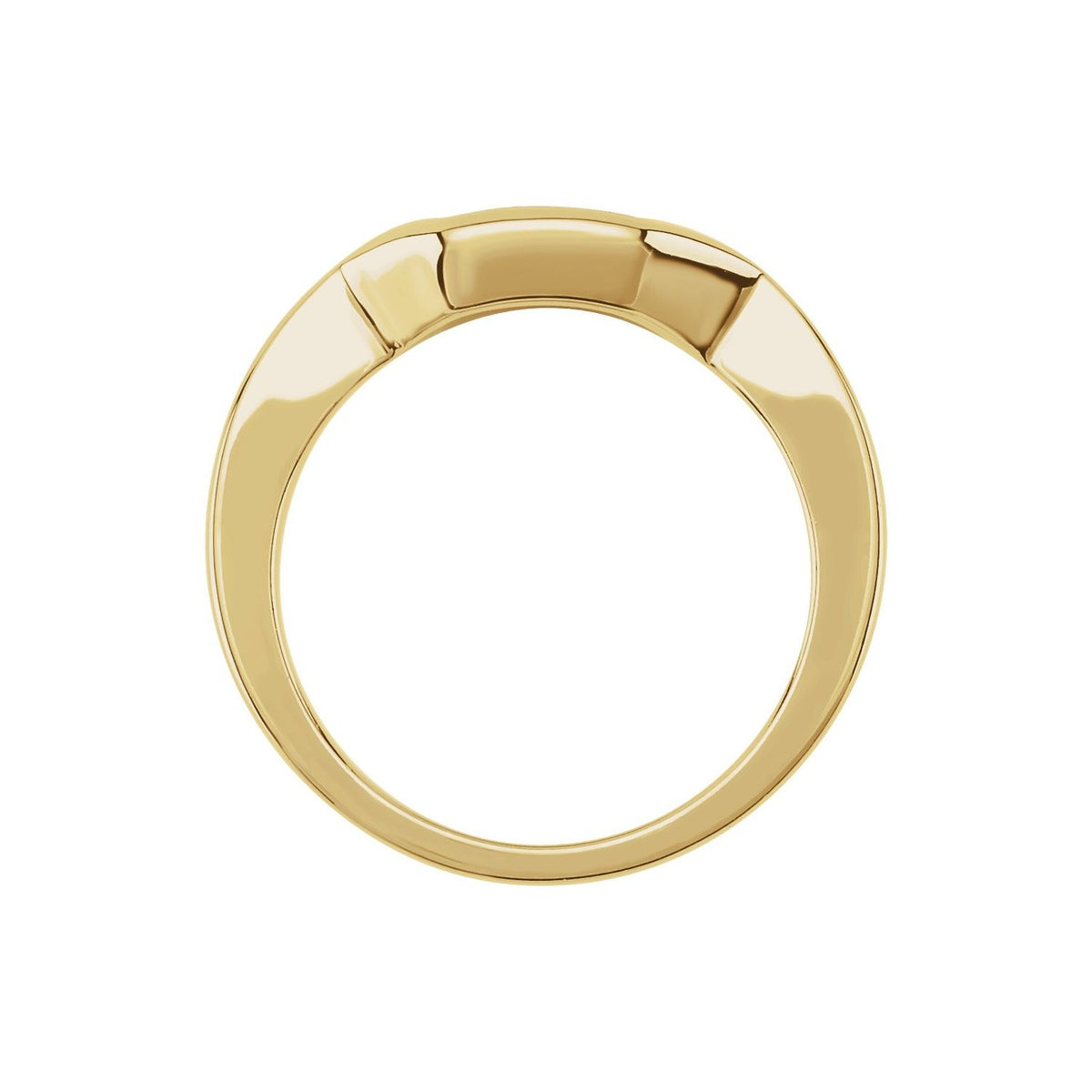 Band for 6x4 mm Emerald Engagement Ring
