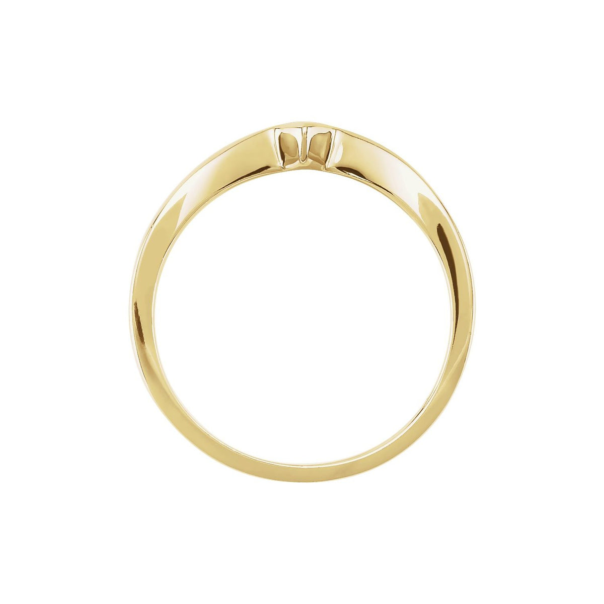 14K Yellow Gold Band, 4.2 mm