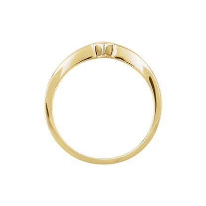 14K Yellow Gold Band, 4.2 mm