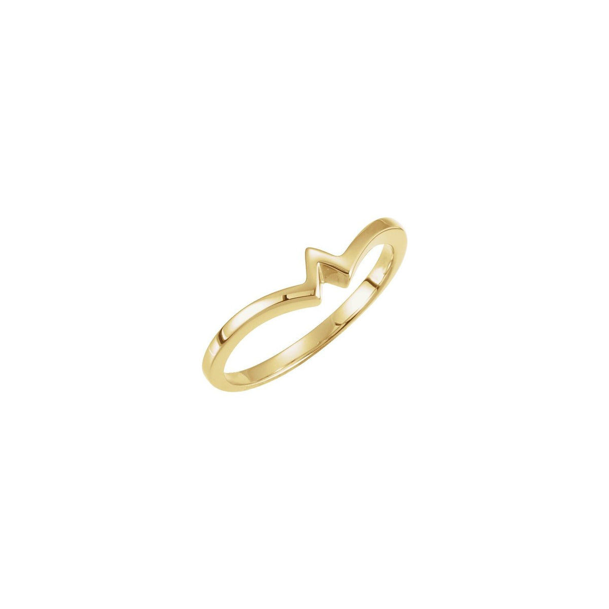 14K Yellow Gold Band, 4.2 mm