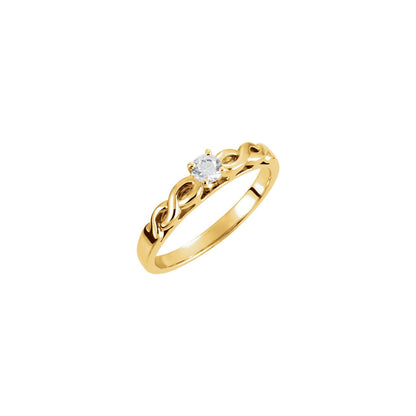Band, 2.5 mm, Solitaire Engagement