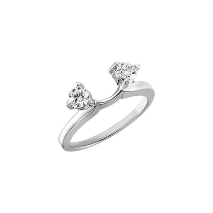 1/2 CTW Lab Grown Diamond Wrap-Style Ring Enhancer